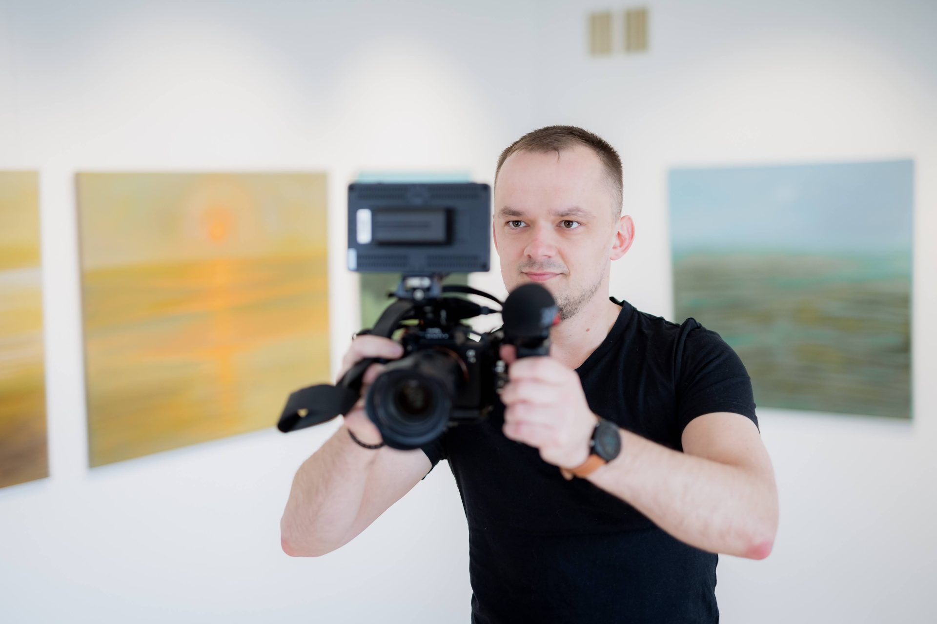 Videomehe foto Saaremaalt
